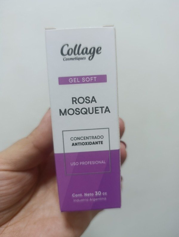 Producto - Gel soft concentrado de rosa mosqueta collage