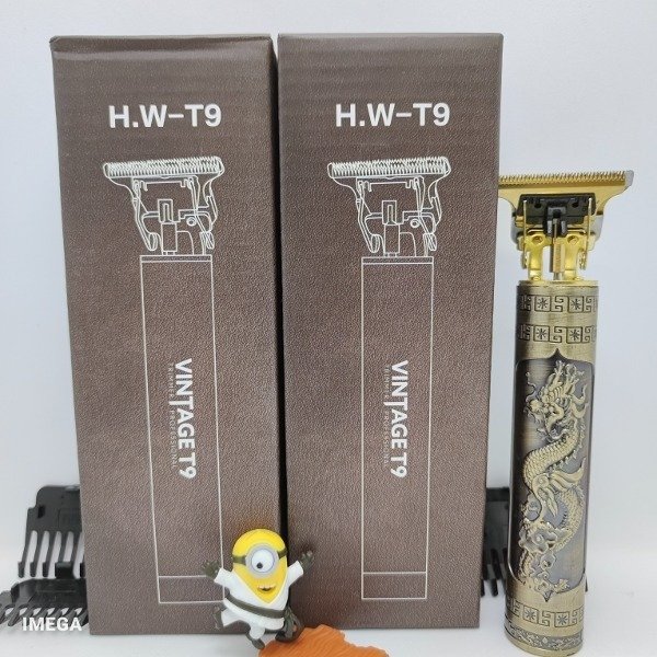 Producto - Máquina Corta Pelo Máquina Vintage Barba Patilla Trimmer HWT9 (MG742).