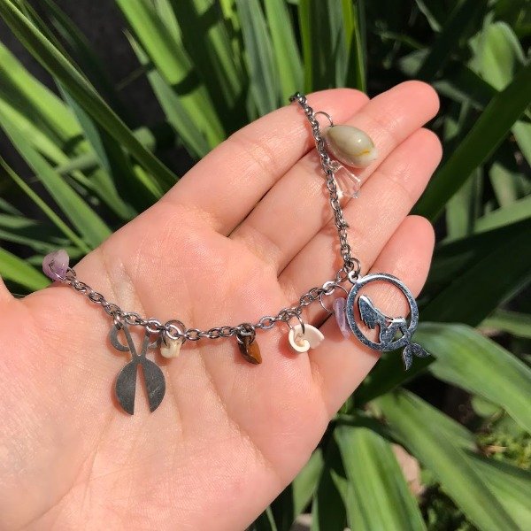 Producto - Pulsera Dijes Piedras y Caracoles