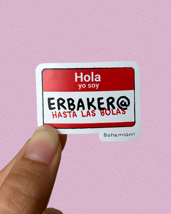 Producto - SOY ERBAKERO - Sticker Individual Airbag