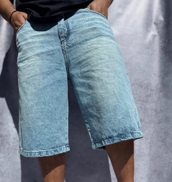 Producto - Bermuda Jean Baggy Lisa