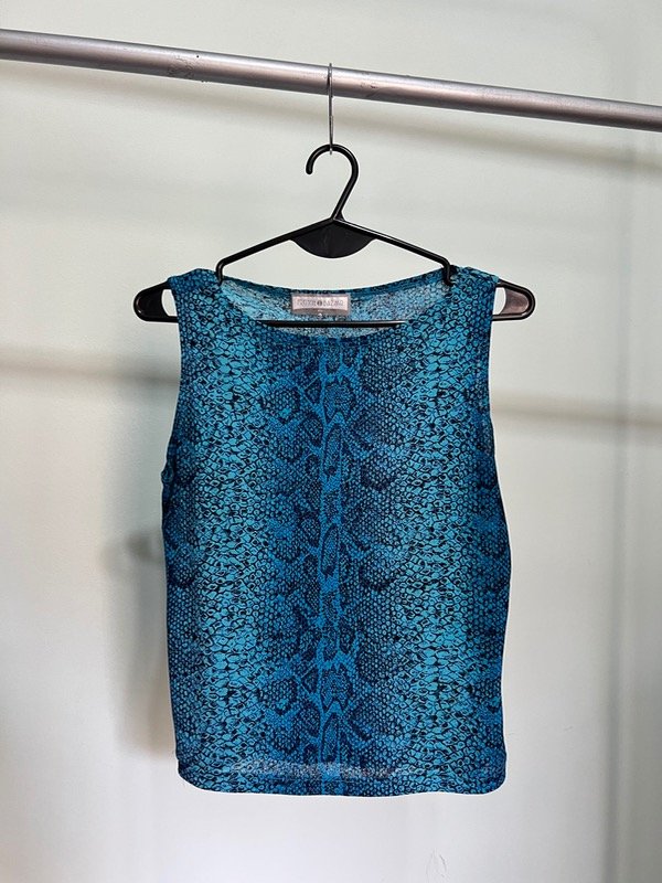 Top vintage print — imagen 2