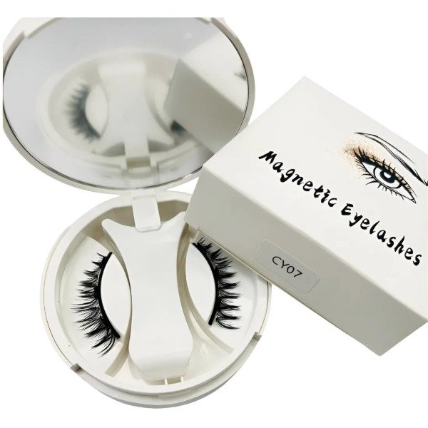 Producto - Pestañas postizas MAGNETICAS con estuche y pinzas - CY07