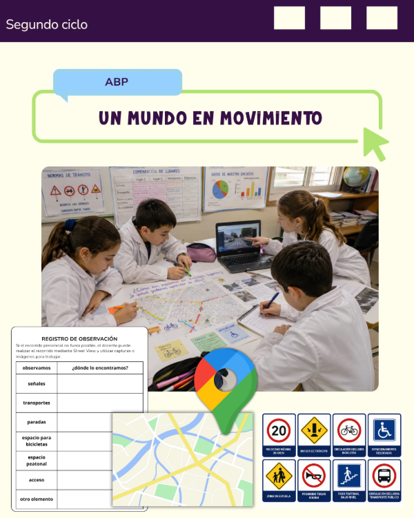 Producto - ABP: UN MUNDO EN MOVIMIENTO - VIAL