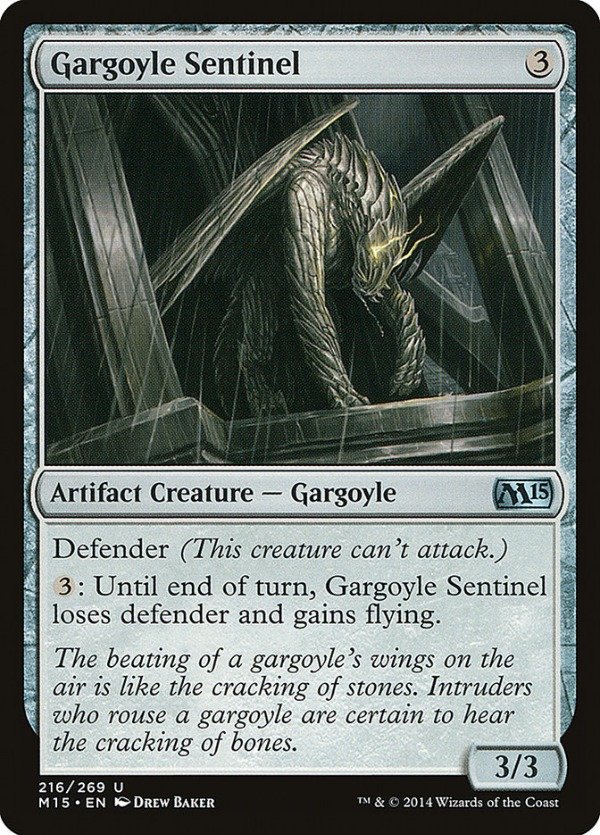 Producto - Gargoyle Sentinel  Magic 2015 Core Set