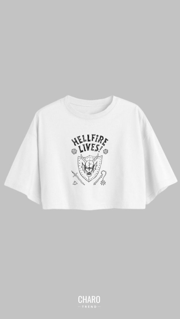 Producto - Crop Top hellfire lives
