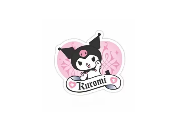 Producto - APLIQUE ESTAMPADO CONEJITA KUROMI