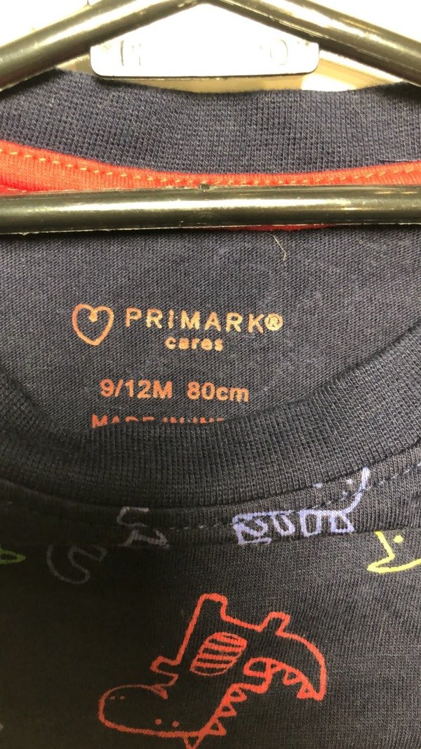 Producto - Remera manga larga Primark 9 meses - 3