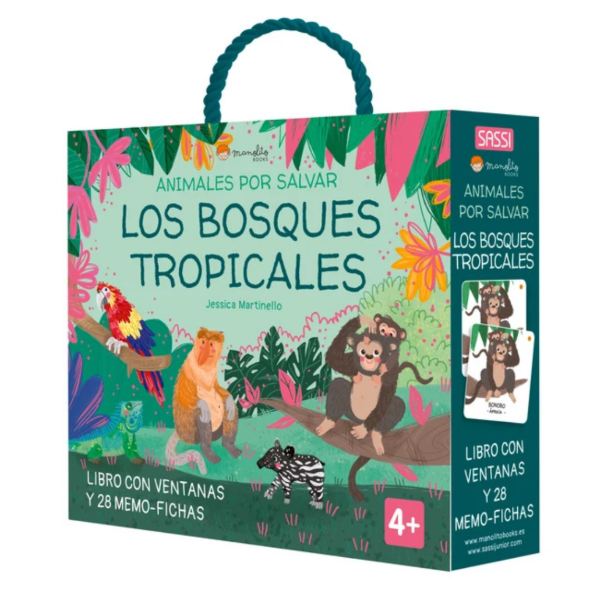 Producto - ANIMALES POR SALVAR - Los bosques tropicales