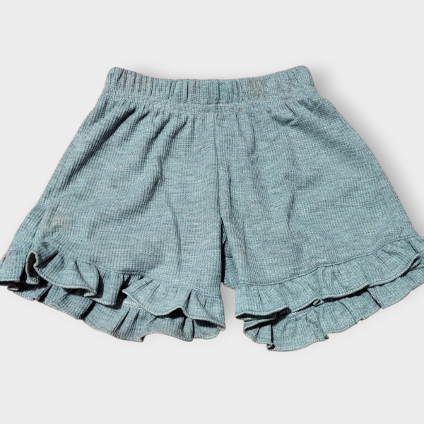 Producto - Short Beba Volados Gris T4