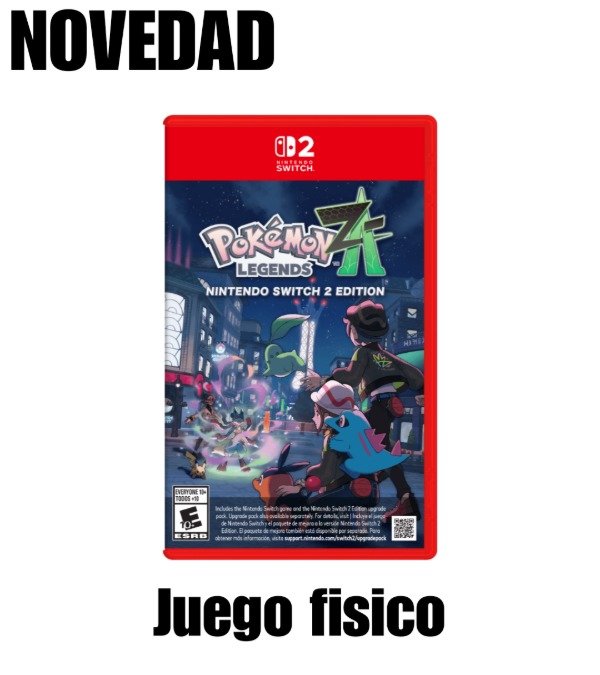 Producto - Pokemon ZA Juego fisico Nintendo Switch 2