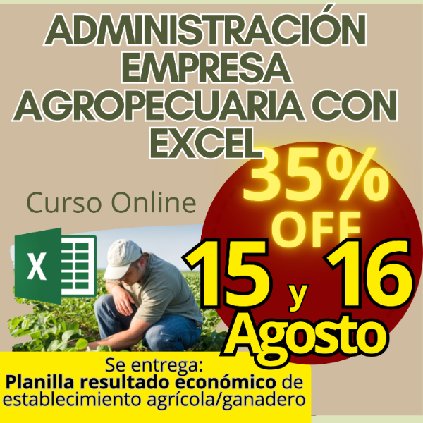 Producto - Curso Online Administración de la  Empresa Agropecuaria