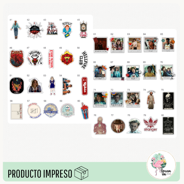 Producto - Stickers Stranger Things - 2