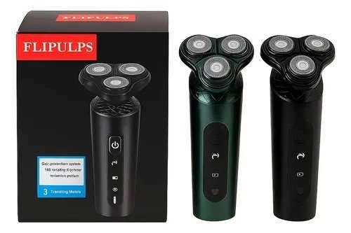 Producto - Afeitadora 3 cuchilllas Flipulps recargable