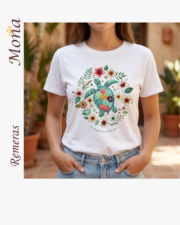Producto - Remera algodón estampada - 3