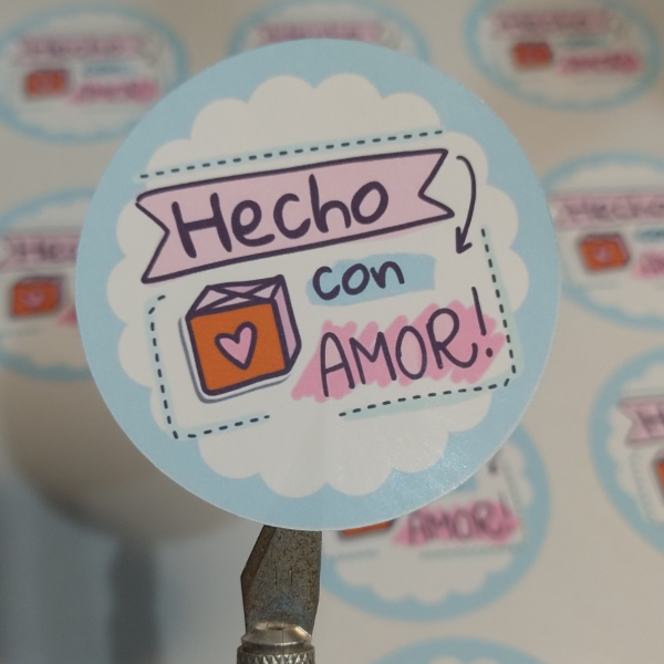 Producto - Stickers Personalizados para tu emprendimiento. (Plancha A4) - 0