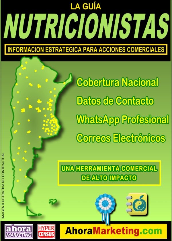 Producto - Guía de Nutricionistas