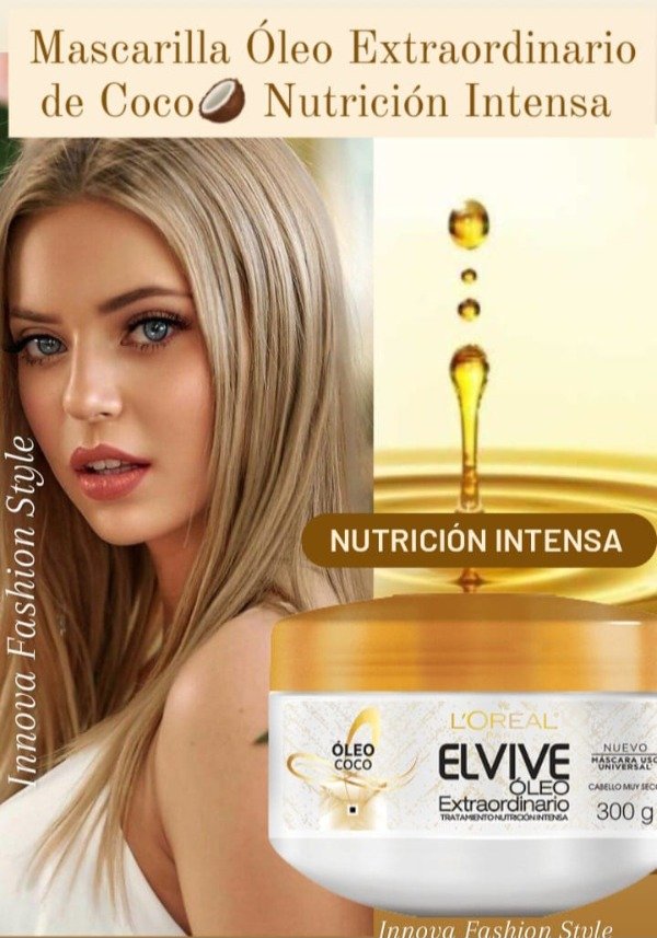 Producto - Máscarilla Óleo de Coco Nutrición Intensa