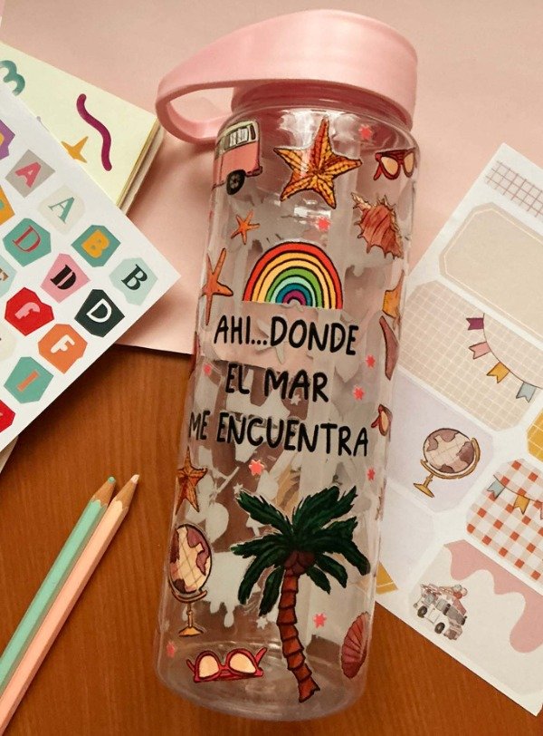 Producto - Botella Donde me encuentra el mar