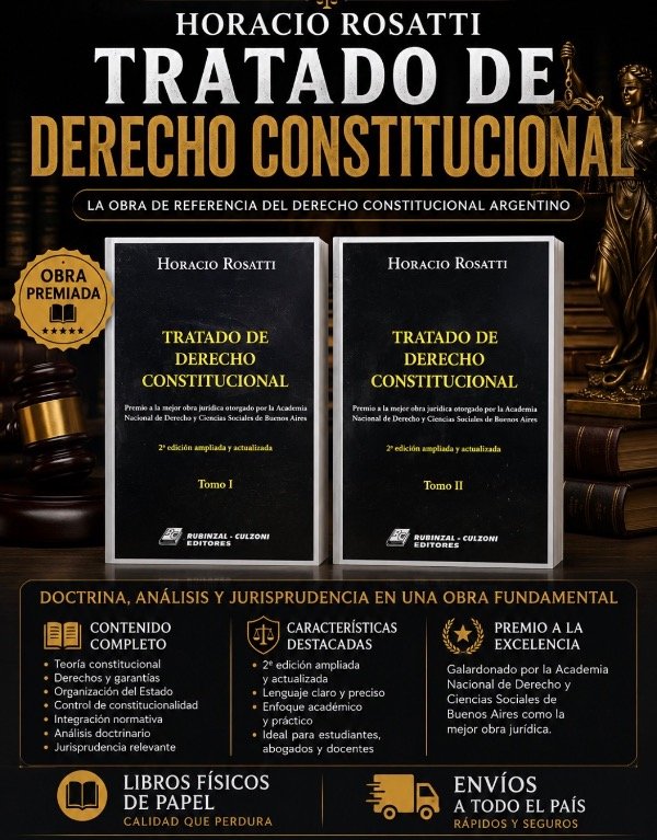 Producto - TRATADO DE DERECHO CONSTITUCIONAL .- HORACIO ROSATTI