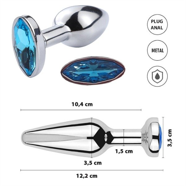 Producto - Plug joya oval