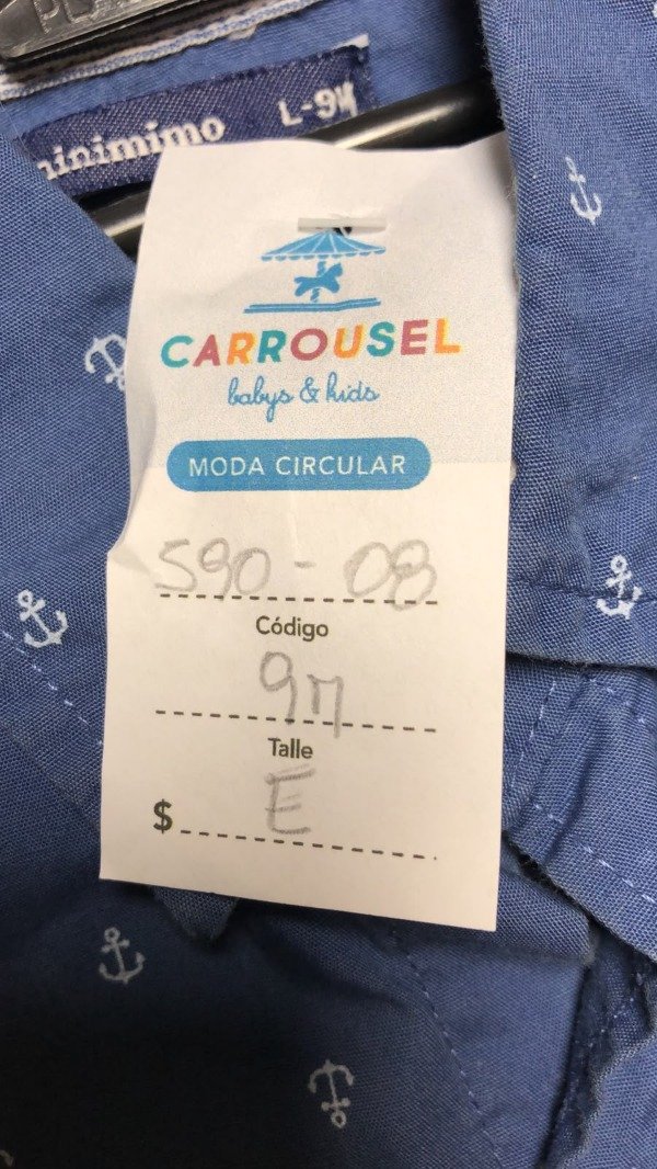 Producto - Camisa manga corta Minimimo 9 meses - 4