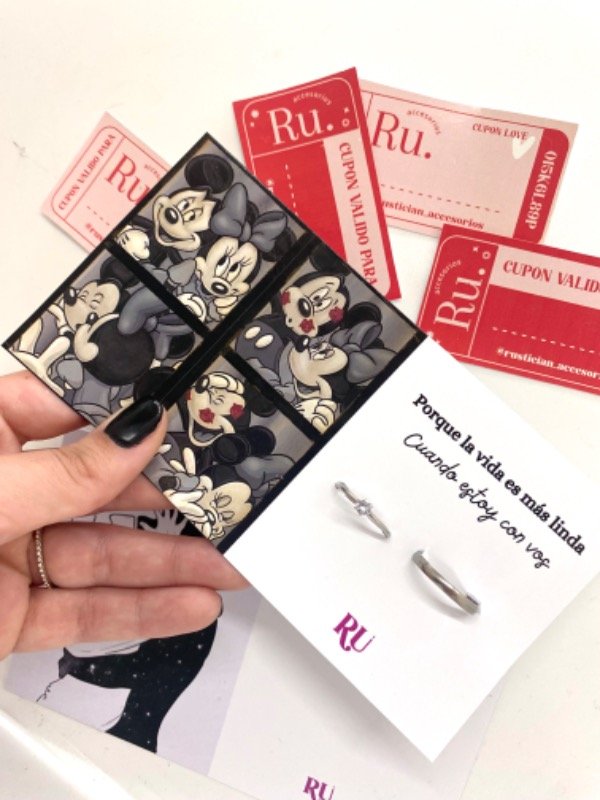 Producto - Anillos Mickey y Minnie