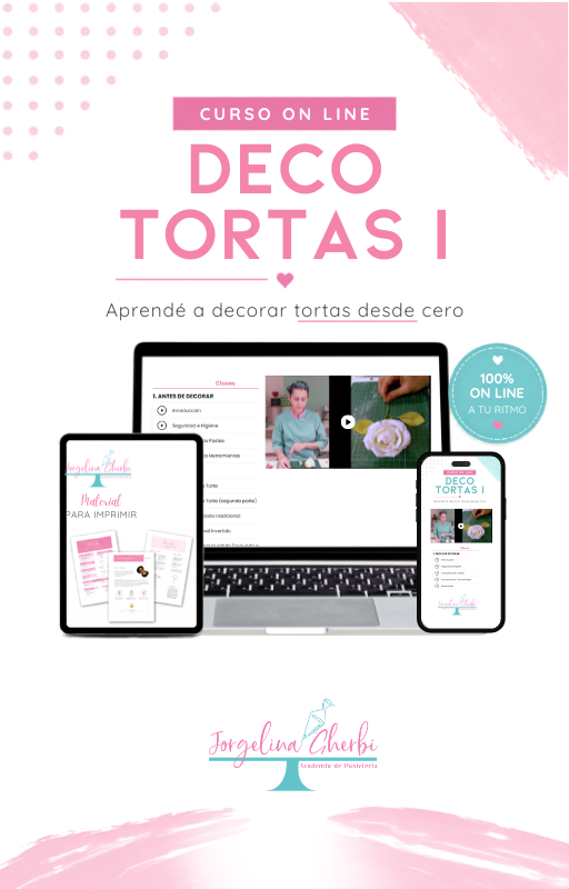 Producto - Comenzando a Decorar Tortas (Curso on line)