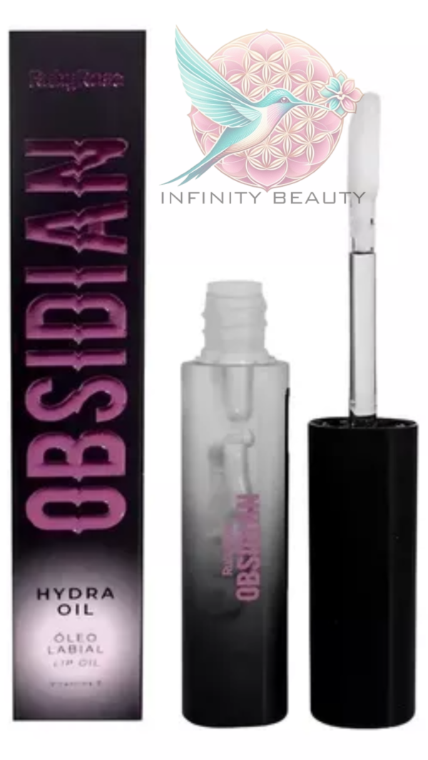 Producto - Aceite labial Hydra Obsidian de Ruby Rose, hidratante  nutritivo  transparente
