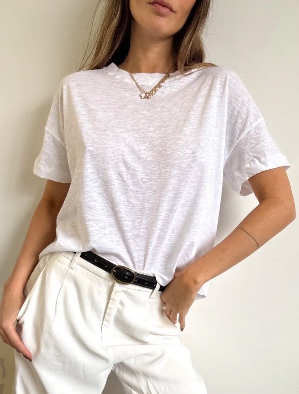 Producto - Camistea basic blanca