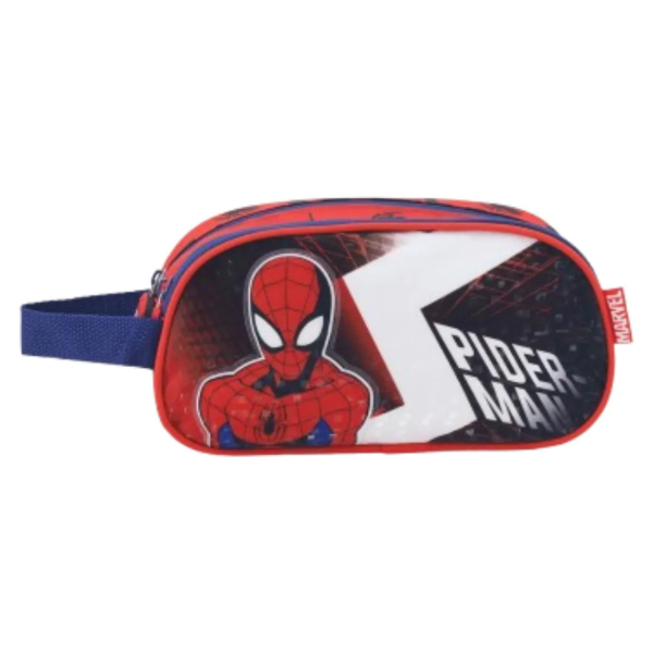 Producto - CARTUCHERA DOBLE CIERRE MARVEL SPIDER-MAN