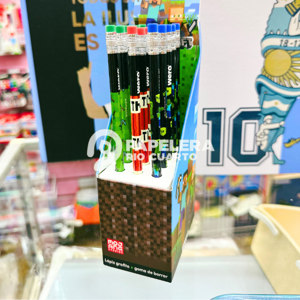 Producto - LAPIZ NEGRO MINECRAFT