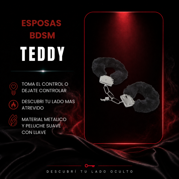 Producto - TEDDY - Esposas con peluche