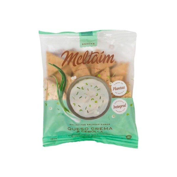 Producto - Snack Queso Crema - Cebolla x 150g - Meltaim