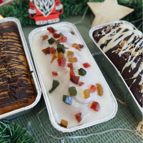 Producto - Budin de frutas - AJONJOLI - (Harina de avena)