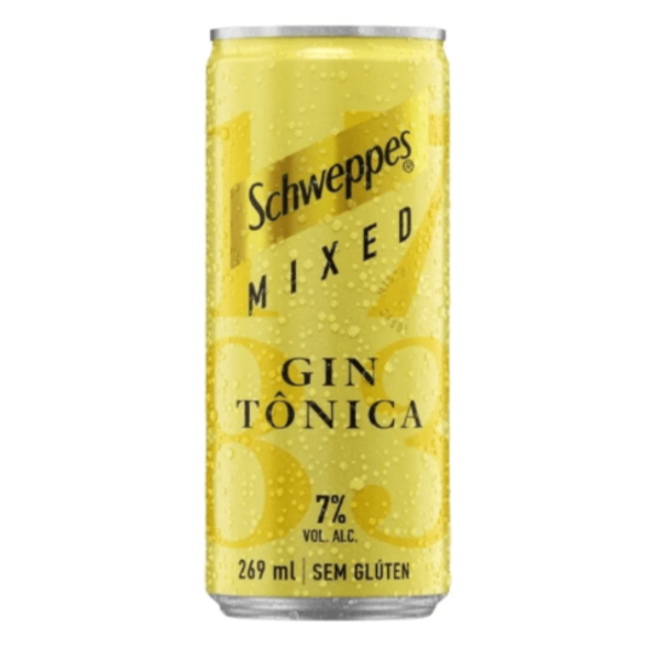 Producto - Schweppes Mixed Gin Tónica 269ml