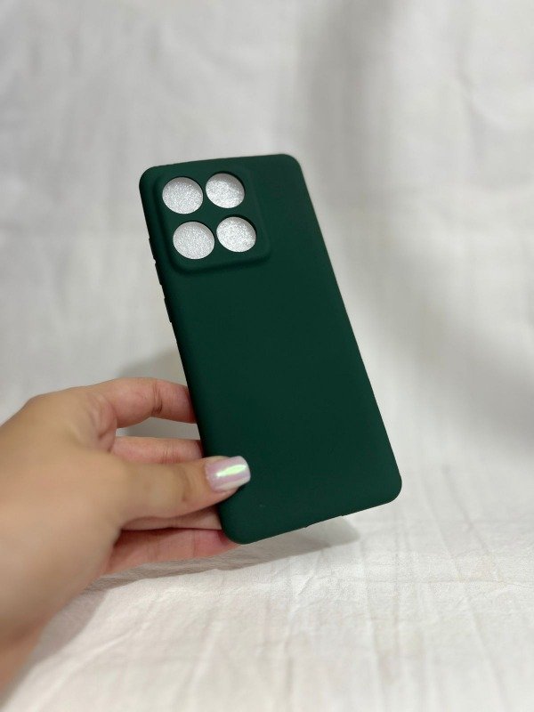 Producto - Edge 60 y edge 60 fusion silicona verde con felpa