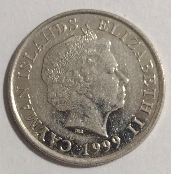 Producto - Islas Caymán 25 cents 1999 - 1