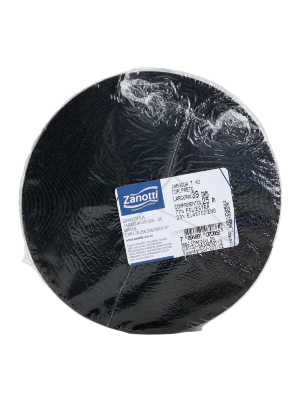 Producto - ELÁSTICO NEGRO 40MM X METRO - 0
