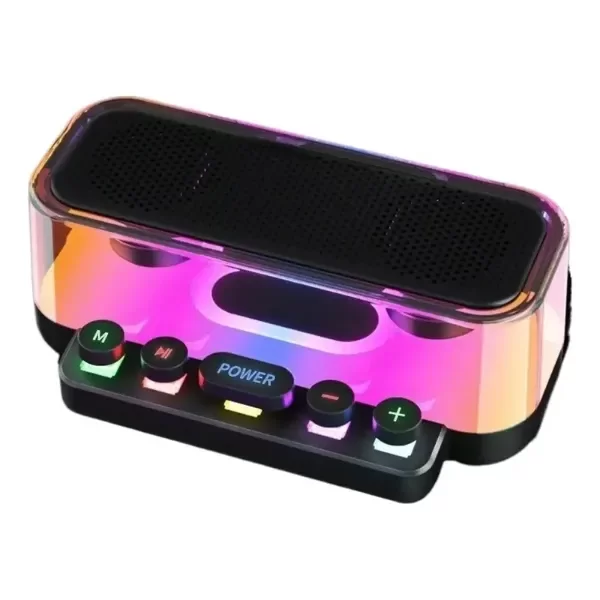 Producto - PL429 PARLANTE ALTAVOZ BLUETOOTH PARA EXTERIOR MULTICOLOR Y MECANICO CON TECLAS