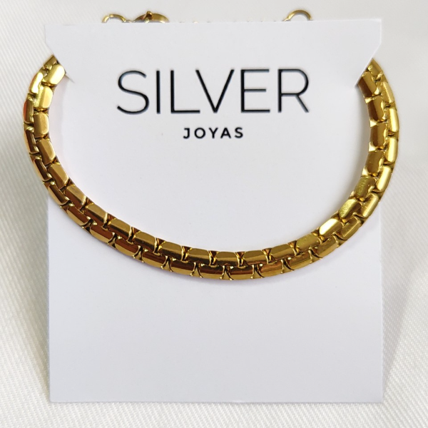 Producto - Pulsera semirrígida dorada AD