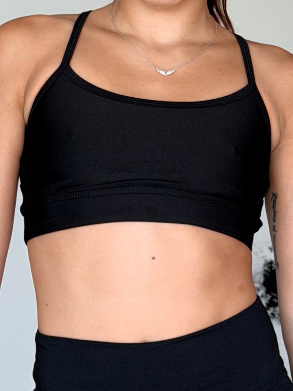 Producto - top microfibra negro