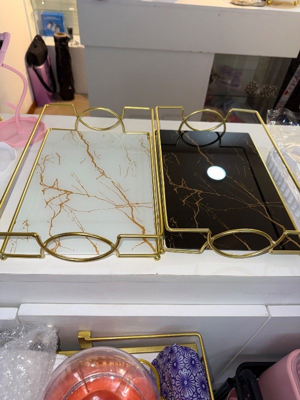 Producto - Bandeja cuadrada marmol