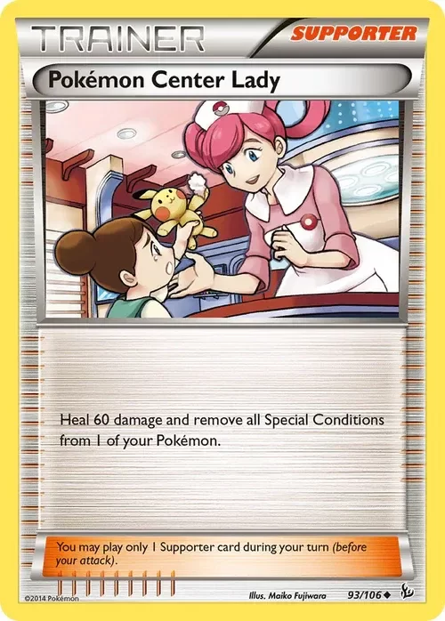 Producto - Pokemon Center Lady - 93/106 - Flashfire