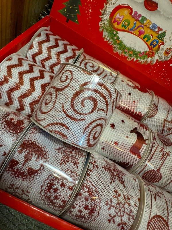 Producto - Cintas Christmas White -Cada una (Efectivo: 4.000)