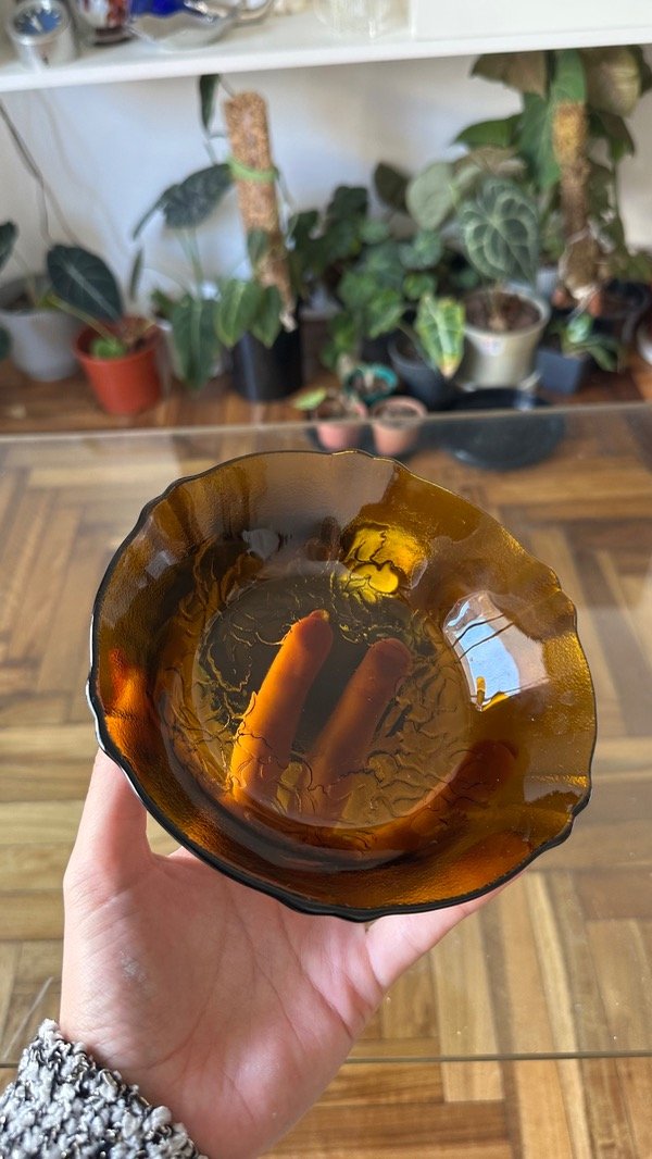 Producto - Cuencos ámbar oscuro