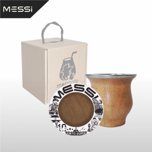 Producto - MATE CON GRABADO PERSONALIZADO EXCLUSIVO MESSI GOAT - 2