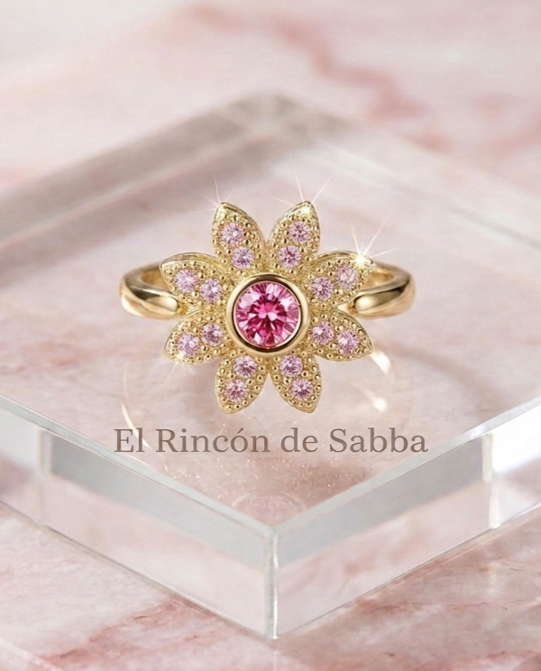 Producto - Anillo Golden Blosson Rose
