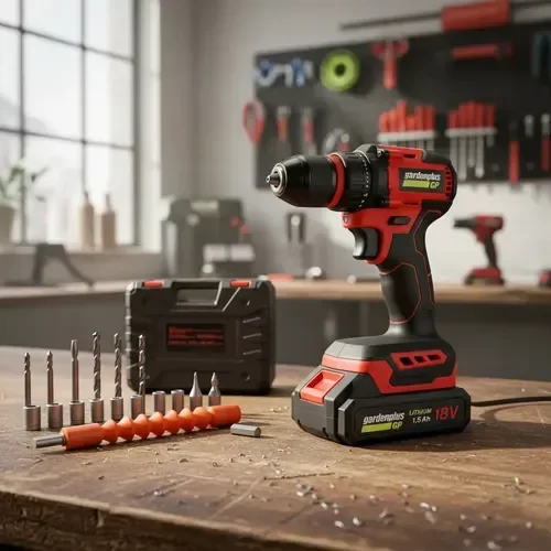 Producto - TALADRO ATORNILLADOR INALÁMBRICO GARDENPLUS LH-199BK