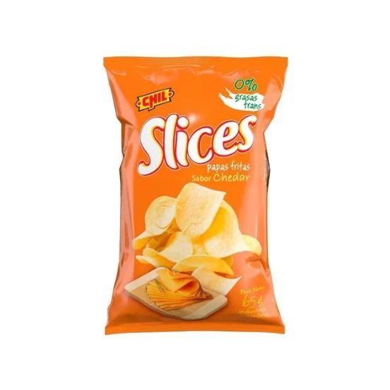 Producto - Papas Fritas sabor Cheddar x250grs (Slices)